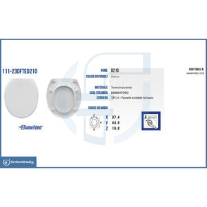 U021 Sedili WC Termoindurenti Impermeabili di Qualità Premium con Design Durevole ed Elegante - Product Image 2