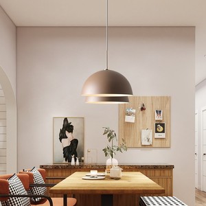 โคมไฟระย้าเหล็กโดมโลหะสำหรับตกแต่งบ้านแบบย้อนยุคแนวอุตสาหกรรมสำหรับร้านอาหารบาร์ทรงสี่เหลี่ยมผืนผ้า - Product Image 3