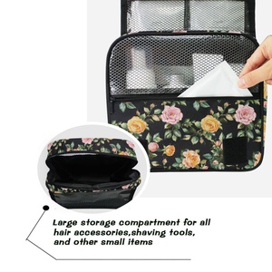 New Arrival Hanging Toiletry Bag Portable Ladies Hang Bags Waterproof Cosmetic Storage <b>Cases</b> Folding Hanging Travel Wash Bag - Product Image 5