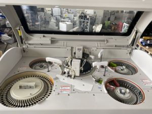 Sử dụng & tân trang lại Hitachi 7180 tự động hóa học Analyzer 80% mới tốt điều kiện làm việc Hệ thống mở - Product Image 2