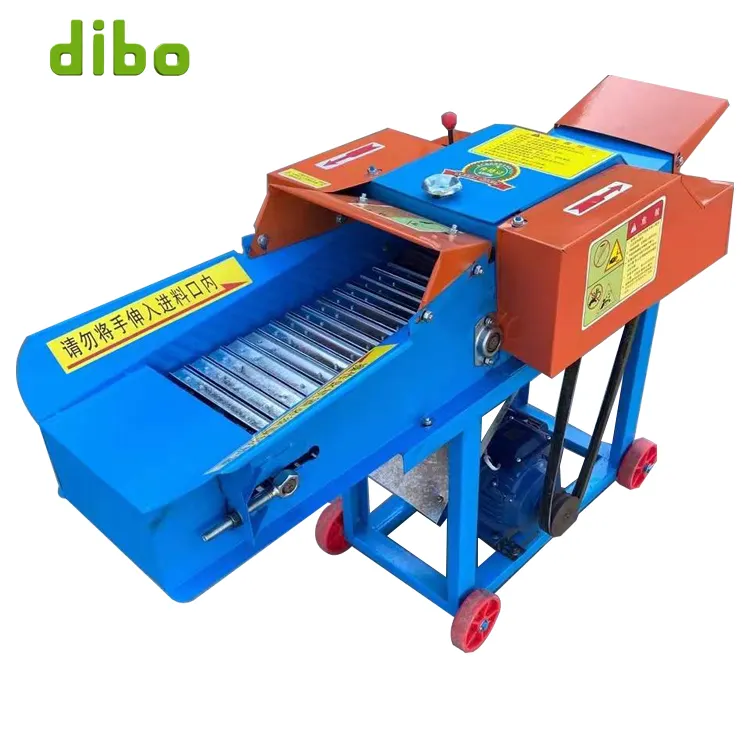 Mini Chuff Rơm Crusher Gia Cầm Động Vật Gia Súc Thức Ăn Làm Cỏ Shredder Silage Chopper Hay Thức Ăn Gia Súc Chaff Cutter Máy