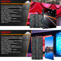 Layar LED Panel Video Wall Sewa HD Resolusi Tinggi P3.91 P4.81 untuk Konser, Periklanan, Instalasi Mudah, Tampilan Luar Ruangan