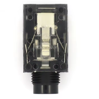 Prise audio pour amplificateur et microphone 6,35 mm, 7 broches (7P), avec coussinet jaune, pour connecteur jack 6,5 mm (microphone/casque)