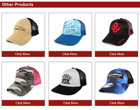 Gorras de Béisbol (Gorras Trucker) de 6 Paneles de Espiga de Algodón Ajustables y Personalizables con Malla Transpirable para Deportes al Aire Libre