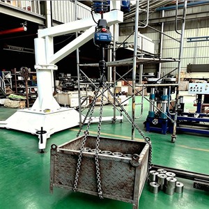 Grúa Giratoria Multisección de 250 kg, Grúa Articulada de 100 kg con Equilibrador de Gravedad Cero - Product Image 2