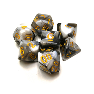 Dés de jeu polyédriques en plastique D4/D6/D8/D10/D %/D12/<span class=keywords><strong>D20</strong></span> - Product Image 6