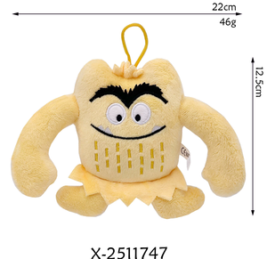 Xinhui Cross Border Hot seller cartone animato il mostro <span class=keywords><strong>di</strong></span> colore divertente le mie espressioni emotive, piccola bambola mostro - Product Image 3