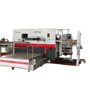 Best-selling Semi Auto Flat Bed Corrugated Paper Die Cutting Machine With Full Waste Stripping Factory supply