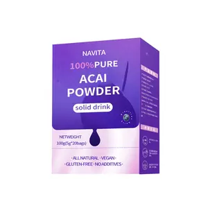 Hot Sale Organic Freeze-drying Acai Berry Powder Acai Powder Acai Berry Juice Powder For Antioxidative