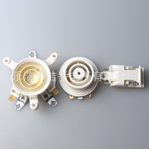 Ensemble de coupleurs de thermostat pour bouilloire électrique Nurox, 3 pièces, contact en laiton blanc, coque en PC, protection contre la surchauffe - Product Image 1