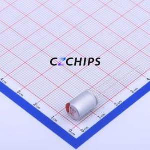 ตัวเก็บประจุแบบแข็ง 8331LDM0812E2RR00O แบบ Through hole (THT), ขนาด D8xL12 มม. 330uF 20% 25V 4.2A 100kHz - Product Image 1