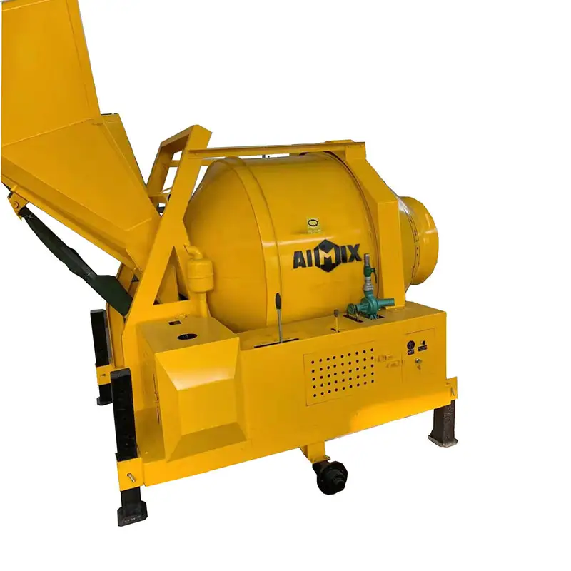 JZR 500 Diesel Engine Mobile Self Loading Concrete Mixer