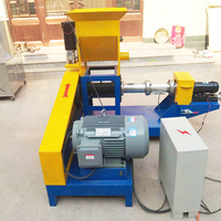 Nouvelle machine à granulés d'aliments pour poissons, extrudeuse flottante pour poulets et porcs, production de 150 kg/h, 380V