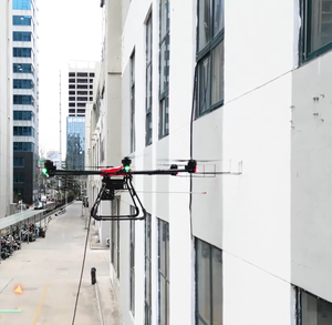 Drone <span class=keywords><strong>de</strong></span> <span class=keywords><strong>nettoyage</strong></span> commercial en aluminium et fibre <span class=keywords><strong>de</strong></span> carbone, conception modulaire, haute efficacité, application complète, nouveau modèle électrique - Product Image 1
