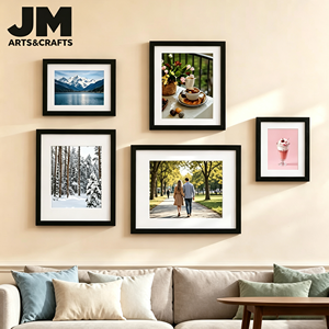 Cornici in Legno per <span class=keywords><strong>Foto</strong></span> e Poster Bianche e Nere Economiche all'Ingrosso, Formati A1, A2, A3, A4, A5, 4x6, 5x7, 6x8, 8x10, 11x14, 12x16, 18x24, 24x36 con <span class=keywords><strong>Stampa</strong></span> - Product Image 6