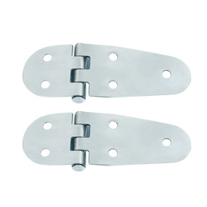 Stainless Steel Flush <b>Hinge</b> 180 Degree Opening 4 Hole Industrial Design Easy Installation Boat Cabinet <b>Door</b> <b>Window</b> Use - Product Image 1