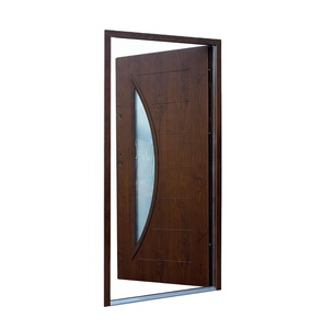 Portes <span class=keywords><strong>d</strong></span>'entrée extérieures <span class=keywords><strong>en</strong></span> acier modernes sur mesure avec cadre pré-assemblé - Product Image 5