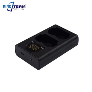 Cargador dual USB LED de batería NP W235 para cámara <span class=keywords><strong>Fuji</strong></span> XT4, 2 unidades, 1 unidad - Product Image 1
