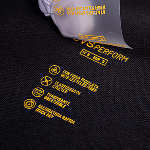 Camisetas con Logotipo Personalizado, Diseño Personalizado, Etiqueta Termoadhesiva <span class=keywords><strong>para</strong></span> el Cuello, Etiqueta Impresa <span class=keywords><strong>para</strong></span> el Cuidado de la Ropa - Product Image 4