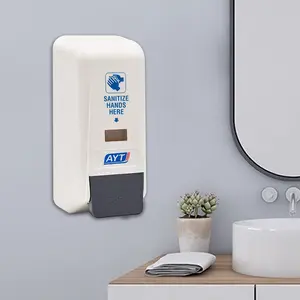Mix Color Wall Mount Plastic 800/1000ml Disposable Soap Bag Toilet Seat Sanitizer Dispenser