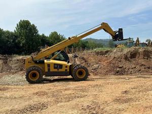 Forklift Teleskopik Cina, <span class=keywords><strong>Loader</strong></span> Telehandler, Angkat 3 Ton, Tinggi Angkat 7m, Harga - Product Image 5