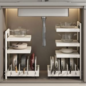 <b>Kitchen</b> Racks - Under Sink Pull Out Shelf - Product Image 1