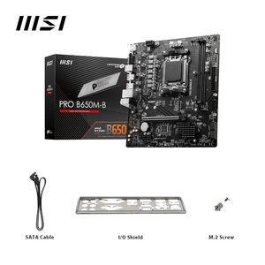 Placa base para ordenador de oficina y juegos <span class=keywords><strong>MSI</strong></span> PRO DDR5 compatible con CPU 7800X3D/7700X/7500F - Product Image 2