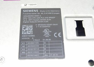 6FC5372-0AA01-0AA1 6FC53720AA010AA1 sinumerik 840D NCU 720.2PN PLC - Product Image 2
