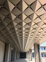 Système de plafond en aluminium Prima Interior avec finition thermolaquée pour la décoration de bâtiments modernes