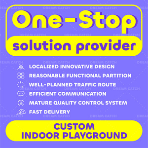 Dream Catch Custom 500 m² Parc d'attractions commercial Jeux interactifs pour enfants Équipement de <span class=keywords><strong>jeu</strong></span> souple Aire de jeux intérieure pour enfants - Product Image 4