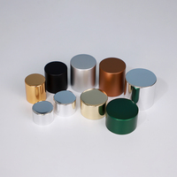 Bouchon à vis en aluminium anodisé OEM personnalisé 18/415 20/415 24/415 28/415 Or Argent Noir Mat Anti-fuite pour flacon cosmétique Suhe