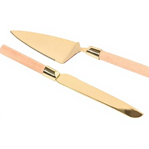 New Arrival Stainless Steel New Style Wood Handle <b>Cake</b> <b>Server</b> Restaurant Used Tableware Dinnerware <b>Cake</b> <b>Server</b> At Best Price - Product Image 1