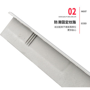 Rectangular <b>Plastic</b> Cable Management Box for Office Desk Conference <b>Table</b> Pen Box Storage <b>Cover</b> with Decorative Design - Product Image 2