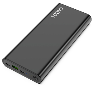 Alta capacidad PD 100W <span class=keywords><strong>Powerbank</strong></span> Carga rápida Dual USB C 30W Salida 25600mAh Laptop Power Bank - Product Image 2
