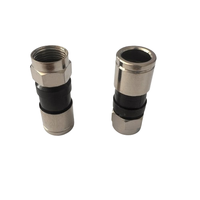 El adaptador coaxial de enchufe macho Squeeze de la mejor calidad acepta diseño personalizado