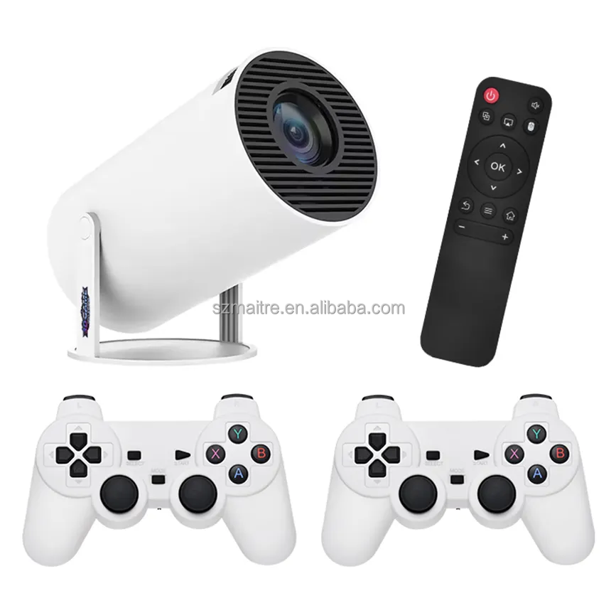 X10 PLUS Game Stick - 4K Projector with Dual Controllers