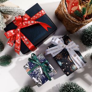 Wholesale 80g 43*300cm <b>Christmas</b> Black Packaging Paper Gift Wrapping Paper Wrapping Paper - Product Image 4