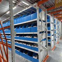 Bac de stockage pliable et empilable en PP de qualité alimentaire, imprimé sur mesure, pour la distribution et le centre de distribution