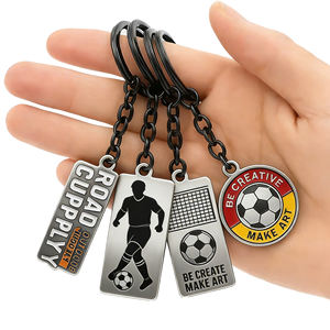 Llaveros de la Copa Mundial <span class=keywords><strong>2026</strong></span> al por mayor, accesorios para aficionados, llavero profesional, Jet Tag, llavero de fútbol 3D personalizado - Product Image 1