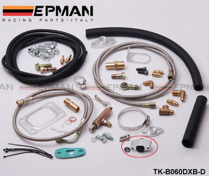 Epman ชุดคืนเส้นระบายน้ำเข้าน้ำมันเทอร์โบพร้อมเซ็นเซอร์ T3 T3T4 T4 T70 T04S EP-B060DXB-D T4E <span class=keywords><strong>T04Z</strong></span> - Product Image 2