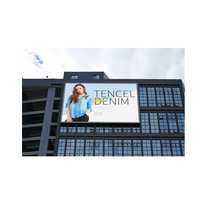 Panel led de montaje en pared para publicidad al aire libre, tablero de señal de pantalla led grande para exteriores, P3, P4, P5, P6, P7, P8, P10 mm