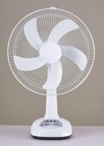 Ventilador Solar de 16 Pulgadas y 5 Aspas de Doble Velocidad con Panel Recargable, Regulación de Velocidad, AC220V, ABS, 15W, Venta Directa de Fábrica - Product Image 3