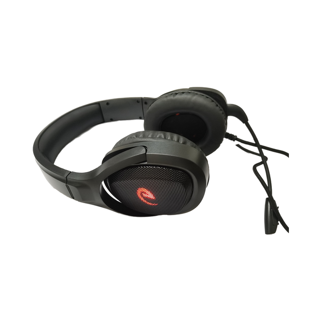 Gaming headphone with volume control and mic mute moveable microphone deep bass quality noise cancelling gaming headphone
