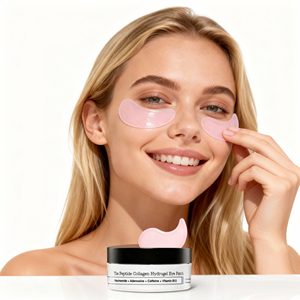 60 pièces de masque pour les yeux au collagène rose en pot, patch <span class=keywords><strong>hydratant</strong></span> pour les yeux contre les <span class=keywords><strong>cernes</strong></span> et <span class=keywords><strong>hydratant</strong></span> - Product Image 2