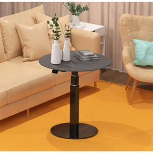 E1 Design moderno <span class=keywords><strong>scrivania</strong></span> elettrica <span class=keywords><strong>una</strong></span> <span class=keywords><strong>gamba</strong></span> seduta Stand altezza regolabile tavolino singola <span class=keywords><strong>gamba</strong></span> <span class=keywords><strong>scrivania</strong></span> in piedi per l'home Office - Product Image 3