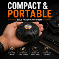 SPECTRUM S1 Dispositif anti-enregistrement portable, brouilleur audio, bloqueur d'enregistreur vocal pour la confidentialité des appels téléphoniques et des réunions sociales