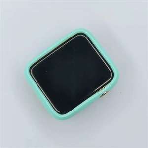 Mềm mỏng bảo vệ Silicone trường hợp cho iWatch cho Apple xem siêu bezel bìa cho Apple xem siêu 2 Silicone <span class=keywords><strong>Bumper</strong></span> trường hợp - Product Image 3