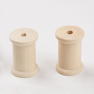 Tailai fait à la main bricolage accessoires rétro et nostalgique bobine d'enroulement en <span class=keywords><strong>bois</strong></span> couleur <span class=keywords><strong>bois</strong></span> <span class=keywords><strong>brut</strong></span> peint Technique en vente - Product Image 3