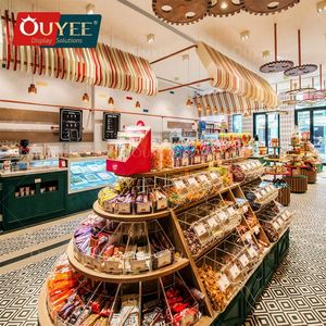 Tủ trưng bày kẹo đặt làm riêng, kệ trưng bày đồ ngọt, thiết bị trưng bày kẹo, giá để kẹo, nội thất cửa hàng bánh kẹo - Product Image 2