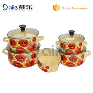 Set di pentole smaltate e pentole smaltate Set di pentole per zuppa calda per <span class=keywords><strong>cucina</strong></span> turca - Product Image 4